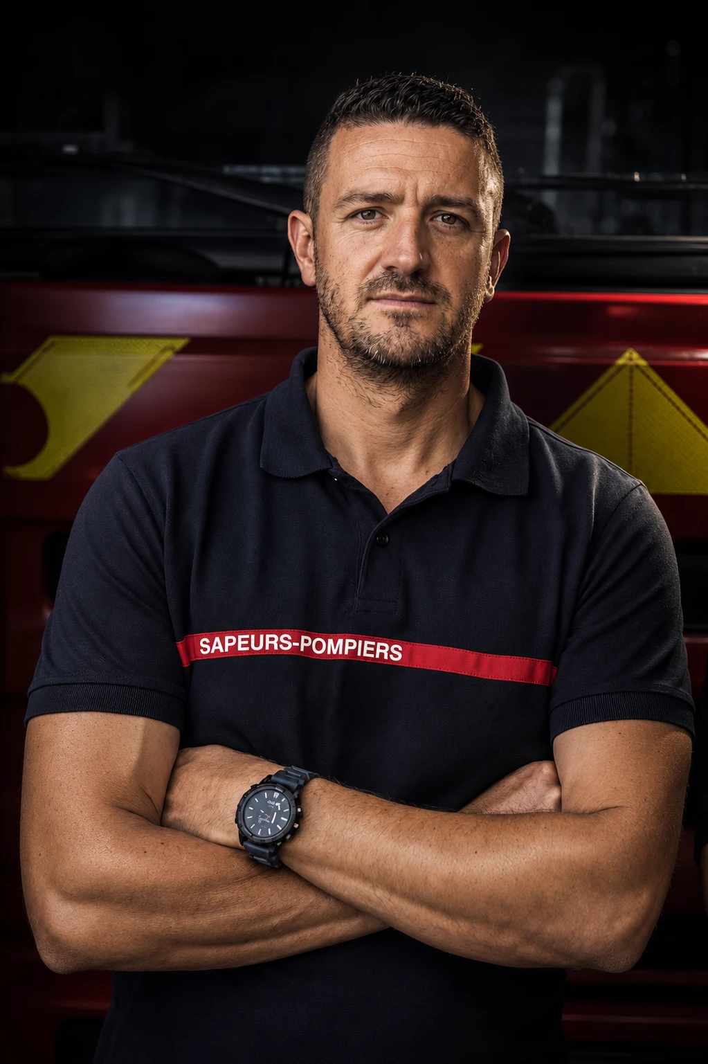 Jérémy Boitrel, sapeur-pompier et fondateur de SPARK